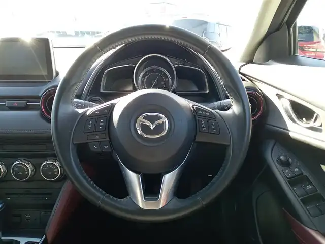 マツダ ＣＸ－３ XD ツーリング 福井県 2015(平27)年 5.5万km セラミックM 純正メモリナビ/AM/FM/フルセグ/BT/CD/DVD/USB/AUX/バックカメラ/BOSEサウンドシステム/クルーズコントロール/BSM/スマート・シティ・ブレーキ・サポート/横滑り防止装置/アイドリングストップ/盗難防止装置/ヘッドアップディスプレイ/ETC/パドルシフト/ハーフレザーシート/ダブル＋サイドエアバッグ/カーテンエアバッグ/純正18インチAW/LEDヘッドライト/スマートキー