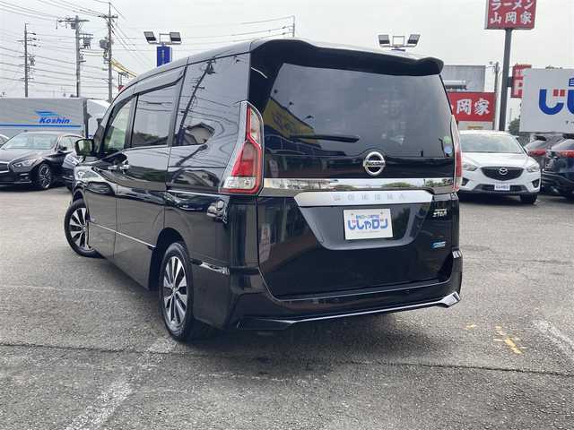 日産 セレナ ハイウェイスター 静岡県 2017(平29)年 10.8万km ダイヤモンドブラック (株)IDOMが運営する【じしゃロン焼津店】の自社ローン専用車両になります。こちらは現金またはオートローンご利用時の価格です。自社ローンご希望の方は別途その旨お申付け下さい /純正ＳＤナビ/(フルセグＴＶ/Ｂｌｕｅｔｏｏｔｈ接続/ＣＤ/ＤＶＤ/ＢＤ)/後席モニター/両側パワースライドドア/３６０°カメラ/自動駐車/衝突軽減ブレーキ/クルーズコントロール/ＥＴＣ/純正ＡＷ