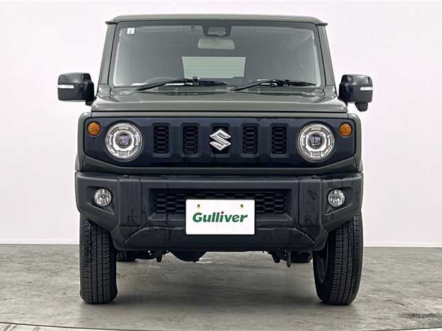 スズキ ジムニー XC 大阪府 2021(令3)年 3.5万km ジャングルグリーン 社外ナビ/(CD/DVD/BT/フルセグ/SD)/バックカメラ/ＥＴＣ/デュアルセンサーブレーキサポートII/ふらつき警報機能/ハイビームアシスト/クルーズコントロール/誤発進抑制機能/車線逸脱警報装置/発信お知らせ機能/前席シートヒーター/ヘッドランプウォッシャー/スマートキー×２/ダウンヒルアシストコントロール