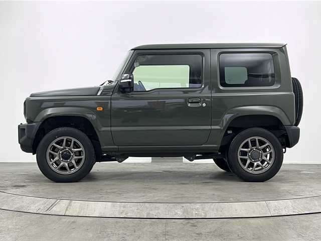 スズキ ジムニー XC 大阪府 2021(令3)年 3.5万km ジャングルグリーン 社外ナビ/(CD/DVD/BT/フルセグ/SD)/バックカメラ/ＥＴＣ/デュアルセンサーブレーキサポートII/ふらつき警報機能/ハイビームアシスト/クルーズコントロール/誤発進抑制機能/車線逸脱警報装置/発信お知らせ機能/前席シートヒーター/ヘッドランプウォッシャー/スマートキー×２/ダウンヒルアシストコントロール