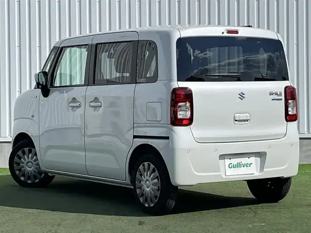 スズキ ワゴンＲ スマイル HYBRID S 香川県 2023(令5)年 0.9万km ピュアホワイトP 登録時走行距離：8410km/両側パワースライドドア/衝突被害軽減装置/レーンキープアシスト/クリアランスソナー/オートライト/レベライザヘッドライト/ETC/シートヒーター/ISOFIX/電動格納ミラー/アイドリングストップ/横滑り防止装置/プッシュスタート/スマートキー