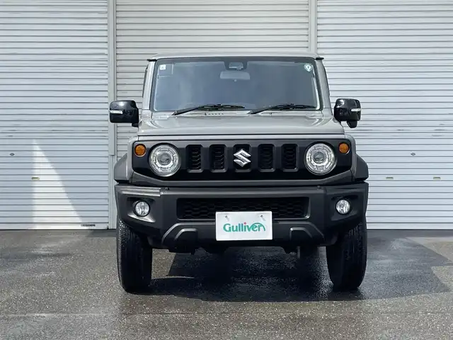 スズキ ジムニー シエラ JC 福島県 2023(令5)年 4.5万km ミディアムグレー ワンオーナー/パートタイム4WD/デュアルセンサーブレーキサポート/ダウンヒルアシストコントロール/クルーズコントロール/アイドリングストップ/シートヒーター/純正ドアバイザー/純正フロアマット/プッシュスタート/オートライト/LEDヘッドライト/フォグライト