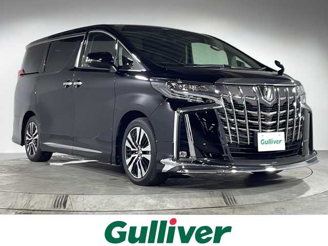 トヨタ アルファード S Cパッケージ 福岡県 2021(令3)年 4万km ブラック サンルーフ/モデリスタフルエアロ/純正メモリナビ/純正フリップダウンモニター/デジタルインナーミラー/黒革シート/フルセグテレビ/バックカメラ/レーダークルーズコントロール/両側パワースライドドア/ETC/BSM/ステアリングヒーター/シートヒーター/シートクーラー/プッシュスタート