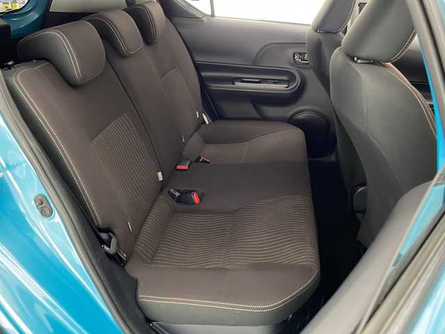 トヨタ アクア G 宮崎県 2017(平29)年 6.1万km クリアエメラルドパールクリスタルシャイン Toyota Safety Sense/〇プリクラシュセーフティ/〇レーンディパーチャーアラート/〇オートマチックハイビーム/〇先行車発進告知/純正7インチSDナビ/フルセグTV/CD/DVD/Bluetooth/バックカメラ/クルーズコントロール/LEDヘッドライト/ビルトインETC/ステアリングヒーター