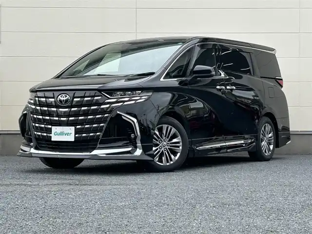 トヨタ アルファード Z 茨城県 2024(令6)年 1.1万km ブラック フルモデリスタエアロ/メーカーOPナビ/(AM/FM/BT/フルセグ)/全方位カメラ/サンルーフ/デジタルインナーミラー/ビルドインETC2.0/三眼ヘッドライト/両側パワースライドドア/レーダークルーズコントロール/クリアランスソナー/パワーシート/シートヒーター/エアシート/オットマン/3列シート/純正フロアマット/純正ドアバイザー/純正18インチアルミホイール