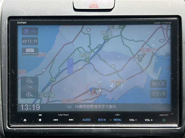 ホンダ フリード G 沖縄県 2016(平28)年 7.9万km クリスタルブラックパール 純正ナビ・TV・Bluetooth・CD・DVD/バックカメラ/フリップダウンモニター/片側パワースライドドア/ドライブレコーダー/ETC/ステアリングスイッチ/電動格納ミラー/リアロールサンシェード/スマートキー