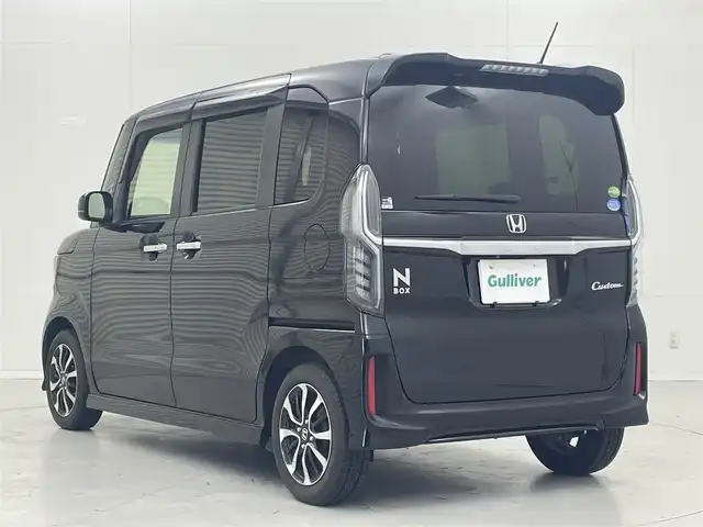 ホンダ Ｎ ＢＯＸ カスタム G L 茨城県 2017(平29)年 2.9万km クリスタルブラックパール 社外ディスプレイオーディオ（pioneer）/・Bluetooth接続/・AUX/・DVD再生/・車外バックカメラ/社外ドラレコ（ミラー一体型）/オートライト/スペアキー/純正ビルドインETC/純正フロアマット