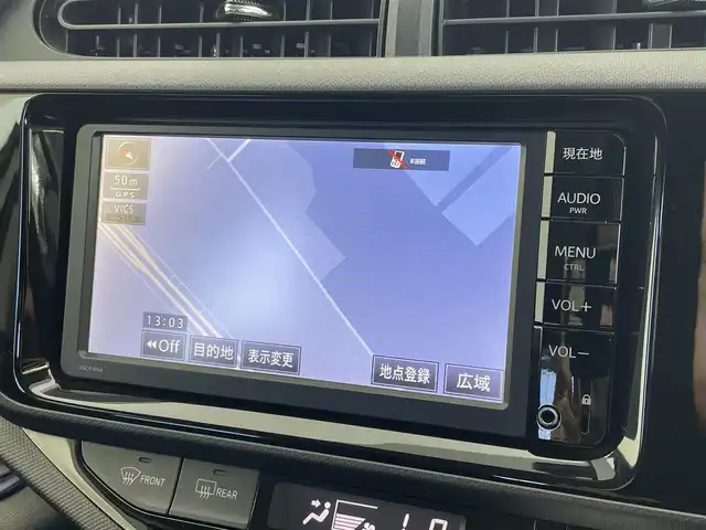 トヨタ アクア S 茨城県 2015(平27)年 8.9万km スーパーホワイトⅡ 純正ナビ/バックカメラ/ワンセグ/ETC/ドラレコ/シートヒーター/スマートキー/プッシュスタート