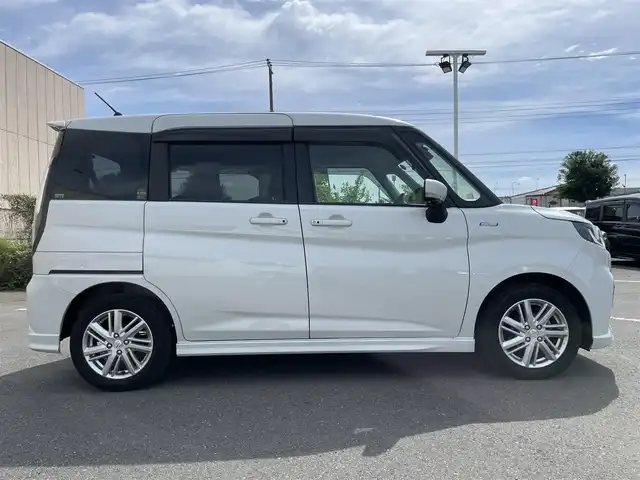 スズキ ソリオ HV MZ 東京都 2021(令3)年 4.1万km ピュアホワイトP 純正９型ナビ　/ＴＶ　/Ｂｌｕｅｔｏｏｔｈ　/ＥＴＣ　/前後ドラレコ　/両側電動スライド　/追従クルーズコントロール　/シートヒーター　/コーナーセンサー　/ヘッドアップディスプレイ　/サーキュレーター