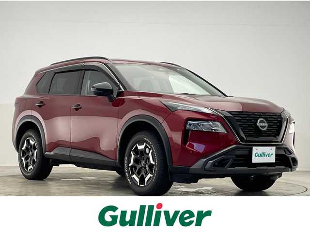 日産 エクストレイル X e－4ORCE エクストリーマーX 滋賀県 2022(令4)年 6.4万km 赤 メモリナビ/Bluetooth/フルセグTV/DVD/CD/プロパイロット/レーダークルーズコントロール/ブラインドスポットモニター/レーンキープアシスト/シートヒーター/ステアリングヒーター/ドラレコ/デジタルインナーミラー/コーナーセンサー/電動パーキングブレーキ/電動リアゲート/スペアキー1本/LEDヘッドライト/純正18インチAW