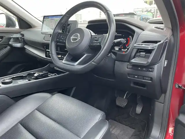 日産 エクストレイル X e－4ORCE エクストリーマーX 滋賀県 2022(令4)年 6.4万km 赤 メモリナビ/Bluetooth/フルセグTV/DVD/CD/プロパイロット/レーダークルーズコントロール/ブラインドスポットモニター/レーンキープアシスト/シートヒーター/ステアリングヒーター/ドラレコ/デジタルインナーミラー/コーナーセンサー/電動パーキングブレーキ/電動リアゲート/スペアキー1本/LEDヘッドライト/純正18インチAW