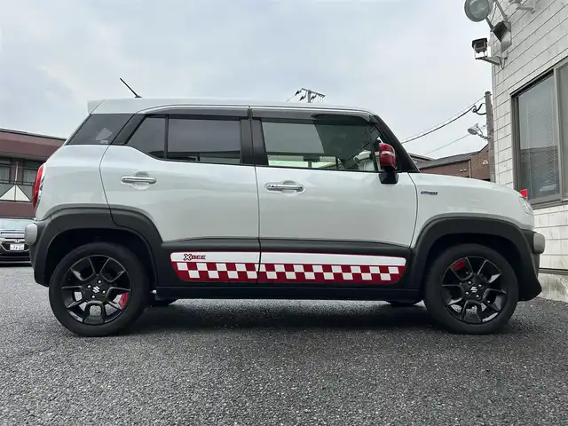 スズキ クロスビー HYBRID MZ 福岡県 2018(平30)年 9.2万km ピュアホワイトP ワンオーナー/社外メモリナビ【CN-RZ743W】/　(AM/FM/CD/DVD/Bluetooth/iPod/フルセグTV)/バックカメラ/スズキセーフティサポート/・レーザーレーダー/単眼カメラ/・デュアルセンサーブレーキサポート/・誤発進抑制機能/・車線逸脱警報/・ふらつき警報/・リヤパーキングセンサー/・後退時ブレーキサポート/・後方誤発進抑制機能/クルーズコントロール/オートライト/純正16インチアルミホイール/電格ウインカーミラー/前方ドライブレコーダー/純正ビルトインETC2.0/ASSURAレーダー探知機【AR-313EA】/パドルシフト/シートヒーター/シートバックテーブル×2/ISOFIX/保証書/取扱説明書/ナビ取扱説明書