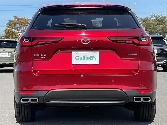 マツダ ＣＸ－６０ XD Lパッケージ 道央・札幌 2023(令5)年 0.2万km ソウルレッドクリスタルM ４WD/BOSEサウンドシステム/純正メーカーナビ/AM/FM/BT/フルセグ/衝突被害軽減ブレーキ/横滑り防止装置/レーダークルーズコントロール/ダウンヒルアシストコントロール/レーンキープアシスト/クリアランスソナー/ブラインドスポットモニター/全方位カメラ/ビルトインETC/アイドリングストップ/Mi-DRIVE/パワーバックドア/前席パワーシート/D席メモリーシート/全席シートヒーター/レザーシート/革巻きステアリング/ステアリングリモコン/パドルシフト/ハンドルヒーター/AC100V/置くだけ充電/電動パーキング/オートブレーキホールド/プッシュスタート/スマートキー/LEDヘッドライト/オートライト/オートハイビーム/電動格納ミラー/ウィンカーミラー/純正フロアマット/ドアバイザー/スペアキー