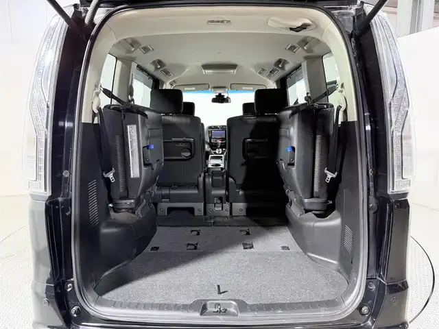 日産 セレナ HWS S HV Vセレ +SeftyⅡ 大阪府 2016(平28)年 7.4万km ダイヤモンドブラック 全方位カメラ　後席モニター　純正ナビＴＶ　クルコン　両側パワスラ　衝突軽減　ＥＴＣ　ドラレコ　レーンアシスト　クリアランスソナー　ＬＥＤヘッドライト　オートライト　スマートキー　プッシュスタート