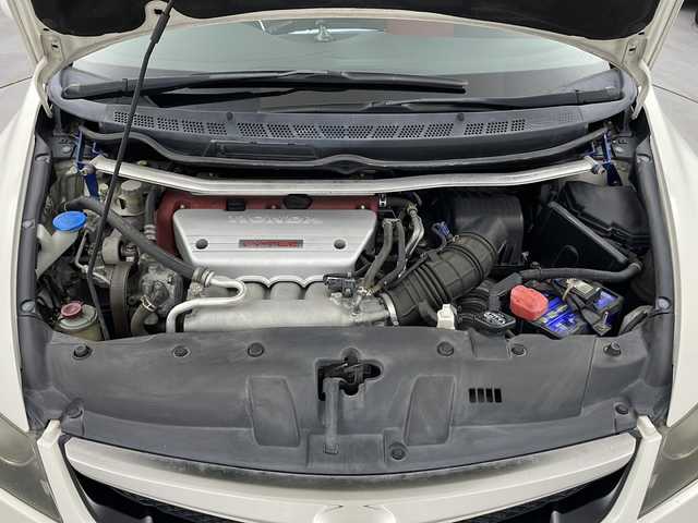 ホンダ シビック タイプR 栃木県 2010(平22)年 10.2万km チャンピオンシップホワイト 社外メモリ7インチナビ/ 【AM/FM/CD/DVD/USB/BT】/フルセグTV/フォグランプ/HIDヘッドライト/純正セミバケットシート/純正フロアマット/電動格納ミラー/取扱説明書/新車時保証書/スペアキー１本