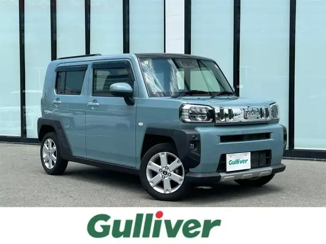 ダイハツ タフト G 大阪府 2021(令3)年 1.7万km レイクブルーメタリック 純正ナビ　/バックカメラ　/サンルーフ/シートヒーター　/フルセグＴＶ　/前方ドライブレコーダー/純正フロアマット　/純正15インチアルミホイール　/ＬＥＤヘッドライト　/ブレーキホールド