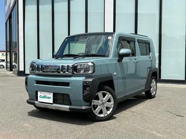 ダイハツ タフト G 大阪府 2021(令3)年 1.7万km レイクブルーメタリック 純正ナビ　/バックカメラ　/サンルーフ/シートヒーター　/フルセグＴＶ　/前方ドライブレコーダー/純正フロアマット　/純正15インチアルミホイール　/ＬＥＤヘッドライト　/ブレーキホールド