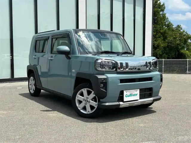ダイハツ タフト G 大阪府 2021(令3)年 1.7万km レイクブルーメタリック 純正ナビ　/バックカメラ　/サンルーフ/シートヒーター　/フルセグＴＶ　/前方ドライブレコーダー/純正フロアマット　/純正15インチアルミホイール　/ＬＥＤヘッドライト　/ブレーキホールド