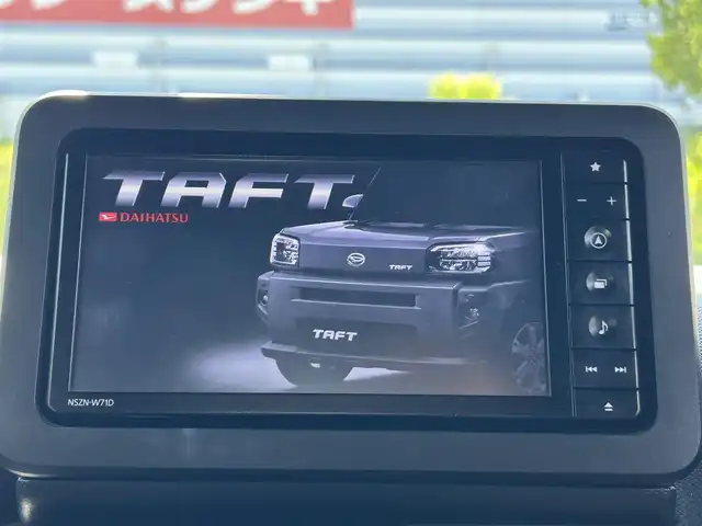 ダイハツ タフト G 大阪府 2021(令3)年 1.7万km レイクブルーメタリック 純正ナビ　/バックカメラ　/サンルーフ/シートヒーター　/フルセグＴＶ　/前方ドライブレコーダー/純正フロアマット　/純正15インチアルミホイール　/ＬＥＤヘッドライト　/ブレーキホールド