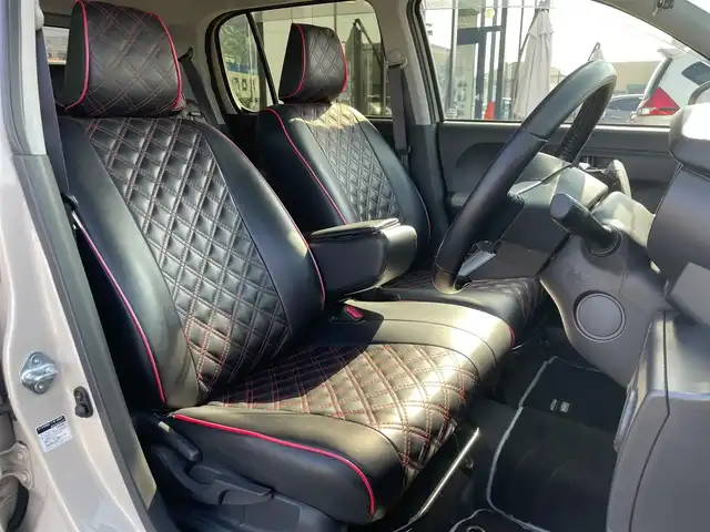 トヨタ パッソ モーダ　Gパッケージ 長崎県 2016(平28)年 6.9万km ブラックマイカメタリック/パウダリーベージュメタリック 2トーン 純正SDナビ/CD/DVD/BT/フルセグTV/バックカメラ/衝突被害軽減システム/革調シートカバー/純正エアロ/ドライブレコーダー/LEDヘッドライト/LEDフォグライト/オートライト/ETC