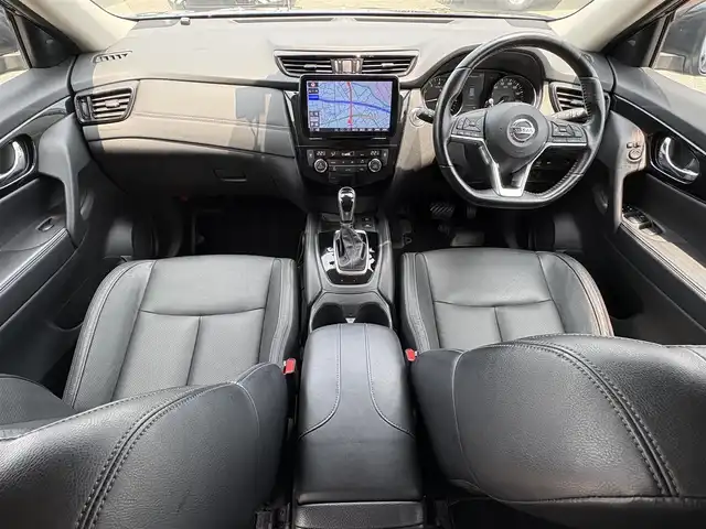 日産 エクストレイル 20Xi レザーED Vセレクション 徳島県 2021(令3)年 3.4万km ダイヤモンドブラック 9インチフローティングナビ　CN-F1D9VD/　AM/FM/BT/SD/DISC/USB/フルセグ/iPod/Memory Music/前後ドライブレコーダー　VREC-D2700D/バックカメラ/全方位カメラ/黒革パワーシート/パワーバックドア/全席シートヒーター/ルーフレール/追従式クルーズコントロール/デジタルインナーミラー/純正18インチアルミホイール/純正フロアマット/ドアバイザー/ヒーテッドミラー/オートブレーキホールド/SPORT MODE/ECO MODE/プロパイロット/スペアキー/取扱説明書/新車時保証書
