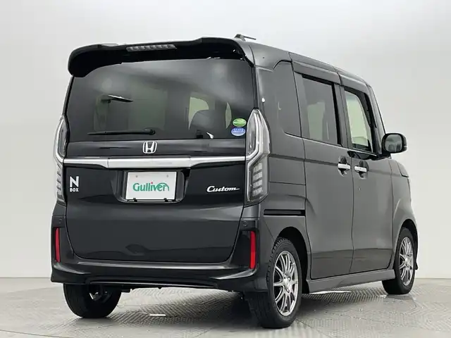 ホンダ Ｎ ＢＯＸ カスタム G L ホンダセンシング 新潟県 2020(令2)年 2.5万km クリスタルブラックパール ホンダセンシング/　・衝突被害軽減システム/　・アダプティブクルーズコントロール/　・レーンキープアシスト/　・オートハイビーム/純正ナビ/　（フルセグTV/BT/CD/DVD/AM/FM/USB）/バックカメラ/両側パワースライドドア/LEDオートライト/社外14インチアルミホイール/ステアリングスイッチ/アイドリングストップ/USBポート/スマートキー/ETC
