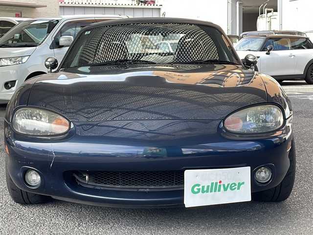 マツダ ロードスター スペシャルパッケージ 大阪府 1998(平10)年 10.8万km トワイライトブルーメタリック A/C/オープン/ドライブレコーダー/保証書/取扱説明書