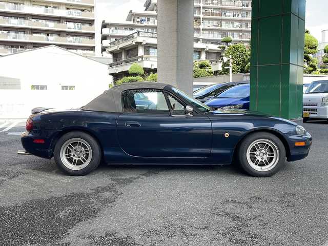 マツダ ロードスター スペシャルパッケージ 大阪府 1998(平10)年 10.8万km トワイライトブルーメタリック A/C/オープン/ドライブレコーダー/保証書/取扱説明書