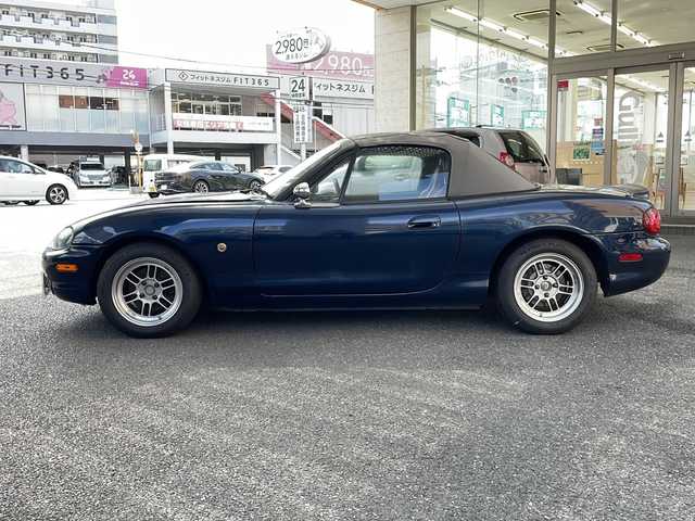 マツダ ロードスター スペシャルパッケージ 大阪府 1998(平10)年 10.8万km トワイライトブルーメタリック A/C/オープン/ドライブレコーダー/保証書/取扱説明書