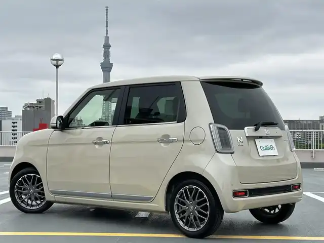 ホンダ Ｎ ＯＮＥ プレミアム ツアラー 東京都 2021(令3)年 2.9万km プレミアムアイボリーパールⅡ ワンオーナー/Gathers製ナビ（VXM-215Ci)/バックカメラ/ハーフレザーシート/シートヒーター/ETC/純正１５インチアルミ/社外ドライブレコーダー（3.0ultra wide L CD)/ホンダセンシング/衝突軽減ブレーキ（CMBS)/誤発進抑制/後方誤発進抑制/歩行者事故低減ステアリング/路外逸脱抑制/先行車発進お知らせ/オートハイビーム/アダプティブクルーズコントロール/エンジンプッシュボタン/スマートキー/スペアキー１本/保証書・取説