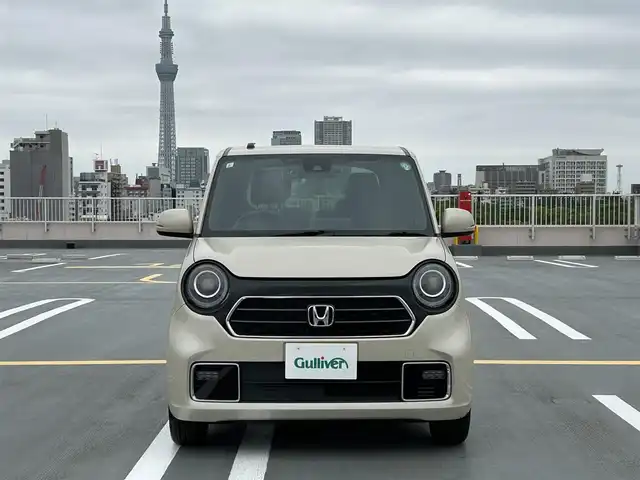 ホンダ Ｎ ＯＮＥ プレミアム ツアラー 東京都 2021(令3)年 2.9万km プレミアムアイボリーパールⅡ ワンオーナー/Gathers製ナビ（VXM-215Ci)/バックカメラ/ハーフレザーシート/シートヒーター/ETC/純正１５インチアルミ/社外ドライブレコーダー（3.0ultra wide L CD)/ホンダセンシング/衝突軽減ブレーキ（CMBS)/誤発進抑制/後方誤発進抑制/歩行者事故低減ステアリング/路外逸脱抑制/先行車発進お知らせ/オートハイビーム/アダプティブクルーズコントロール/エンジンプッシュボタン/スマートキー/スペアキー１本/保証書・取説