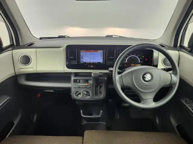 スズキ ＭＲワゴン エコ L 大分県 2012(平24)年 10.6万km パールホワイト ・SDナビゲーション（AVN112M）/・電動格納ミラー/・プッシュスタート/・ヘッドライトレベライザー/・純正フロアマット/・純正ドアバイザー/・スマートキー/・アイドリングストップ/・取扱説明書/・スペアキー１本