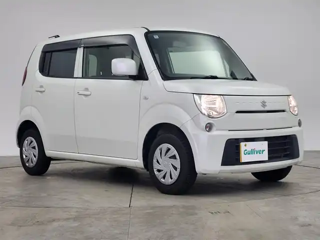 スズキ ＭＲワゴン エコ L 大分県 2012(平24)年 10.6万km パールホワイト ・SDナビゲーション（AVN112M）/・電動格納ミラー/・プッシュスタート/・ヘッドライトレベライザー/・純正フロアマット/・純正ドアバイザー/・スマートキー/・アイドリングストップ/・取扱説明書/・スペアキー１本