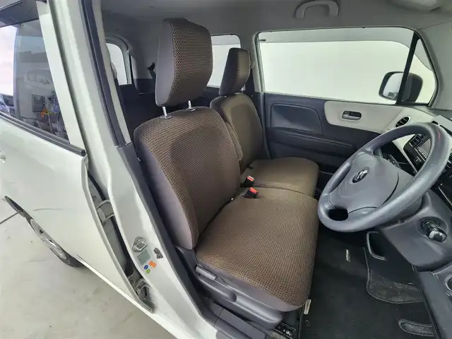 スズキ ＭＲワゴン エコ L 大分県 2012(平24)年 10.6万km パールホワイト ・SDナビゲーション（AVN112M）/・電動格納ミラー/・プッシュスタート/・ヘッドライトレベライザー/・純正フロアマット/・純正ドアバイザー/・スマートキー/・アイドリングストップ/・取扱説明書/・スペアキー１本