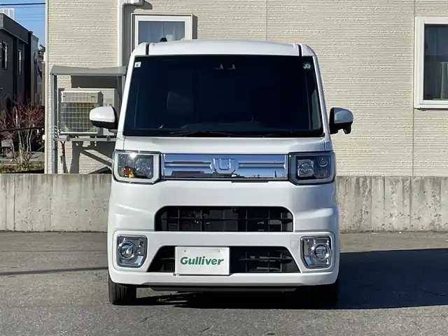 ダイハツ ウェイク G ターボVS SA Ⅲ 青森県 2021(令3)年 0.2万km シャイニングホワイトパール 寒冷地仕様/4WD/両側パワースライド/フォグランプ/純正15AW/純正フロアマット/社外ミュージックサーバAM/FM/CD/クリアランスソナー/D席シートヒーター/横滑り防止機能/車線逸脱警報/衝突軽減システム/アイドリングストップ/スペアキー/保証書/取扱説明書
