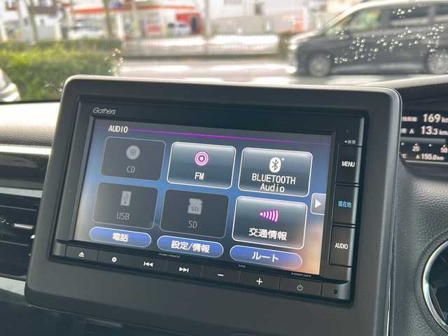 ホンダ Ｎ ＢＯＸ カスタム L ターボ 兵庫県 2021(令3)年 3.1万km クリスタルブラックパール ワンオーナー/ターボ/ホンダセンシング/アダプティブクルーズ/純正ナビ/バックカメラ/ETC/両側パワースライドドア/パーキングセンサー/パドルシフト/LEDヘッドランプ/LEDフロントフォグランプ/ロールサンシェイド（後席）/シートバックテーブル（運転席/助手席）/スペアキー/保証書/取扱説明書/合皮ハーフレザーシート/シートヒーター（D席N席）/純正15インチAW