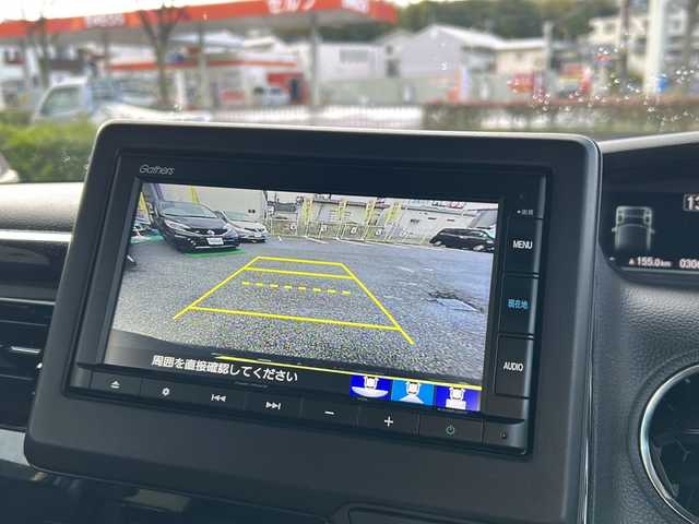 ホンダ Ｎ ＢＯＸ カスタム L ターボ 兵庫県 2021(令3)年 3.1万km クリスタルブラックパール ワンオーナー/ターボ/ホンダセンシング/アダプティブクルーズ/純正ナビ/バックカメラ/ETC/両側パワースライドドア/パーキングセンサー/パドルシフト/LEDヘッドランプ/LEDフロントフォグランプ/ロールサンシェイド（後席）/シートバックテーブル（運転席/助手席）/スペアキー/保証書/取扱説明書/合皮ハーフレザーシート/シートヒーター（D席N席）/純正15インチAW