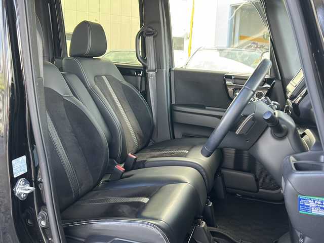 ホンダ Ｎ ＢＯＸ カスタム L ターボ 兵庫県 2021(令3)年 3.1万km クリスタルブラックパール ワンオーナー/ターボ/ホンダセンシング/アダプティブクルーズ/純正ナビ/バックカメラ/ETC/両側パワースライドドア/パーキングセンサー/パドルシフト/LEDヘッドランプ/LEDフロントフォグランプ/ロールサンシェイド（後席）/シートバックテーブル（運転席/助手席）/スペアキー/保証書/取扱説明書/合皮ハーフレザーシート/シートヒーター（D席N席）/純正15インチAW