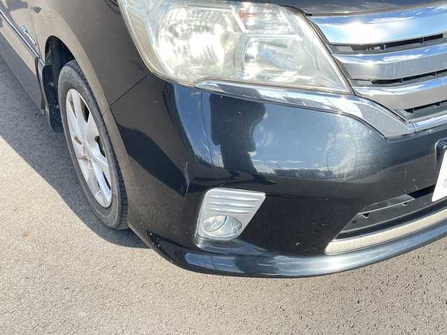 日産 セレナ ハイウェイスター S HV Vセレ 千葉県 2013(平25)年 12万km スーパーブラック 禁煙車/純正ナビ/・CD/DVD/BT/フルセグ/クルーズコントロール/バックカメラ/両側パワースライドドア/HIDヘッドライト/フォグライト/オートライト/スマートキー/スペアキー/ETC