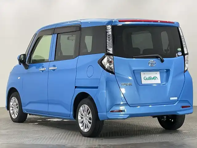 トヨタ タンク X 栃木県 2017(平29)年 4.6万km ファインブルーマイカメタリック メモリーナビ/（ＣＤ/Bluetooth/ワンセグTV)/片側パワースライド/シートヒーター/オートライト/横滑り防止装置/スマートキー/プッシュスタート/アイドリングストップ/電動格納ミラー/社外フロアマット