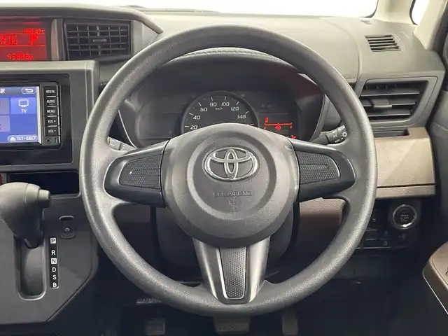 トヨタ タンク X 栃木県 2017(平29)年 4.6万km ファインブルーマイカメタリック メモリーナビ/（ＣＤ/Bluetooth/ワンセグTV)/片側パワースライド/シートヒーター/オートライト/横滑り防止装置/スマートキー/プッシュスタート/アイドリングストップ/電動格納ミラー/社外フロアマット