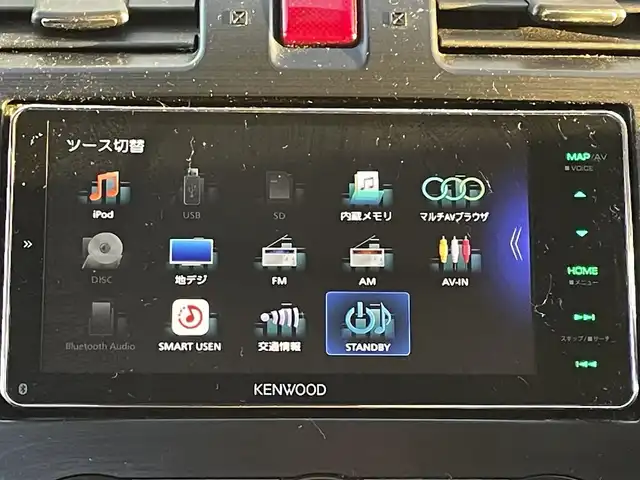 スバル フォレスター 2．0i－S アイサイト 福岡県 2014(平26)年 9.4万km クリスタルブラックシリカ 4WD/KENWOODメモリナビ【MDV-M807HDW】/(AM/FM/Bluetooth/CD/DVD/USB/フルセグTV)/バックカメラ/EyeSight(アイサイト)Ver.2/・レーダークルーズコントロール(全車速追従機能付き)/・プリクラッシュセーフティ/・AT誤発進抑制制御/・車線逸脱警報/・ふらつき警報/・先行車発進お知らせ/オートライト/横滑り防止機能/アイドリングストップ/Xモード(ヒルディセントコントロール)/SI-DRIVE(SUBARU Intelligent Drive)/盗難防止装置/JADOミラー型前後ドライブレコーダー【T860】/ETC/純正18インチアルミホイール/フォグランプ(F/R)/ドアバイザー/電格ウィンカーミラー/パドルシフト/シートヒーター付きパワーシート(D/N席)/プッシュスタート/純正フロアマット/アクセサリーソケット/スペアキー×1/保証書/取扱説明書