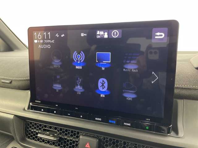 ホンダ ステップワゴン スパーダ eHEV プレミアムライン 群馬県 2023(令5)年 4.7万km クリスタルブラックパール 純正１４型後席モニター　純正１１型ナビ　全周囲カメラ　前後ドラレコ　ＥＴＣ　パワーバックドア　シートヒーター　パドルシフト　追従クルーズコントロール　両側電動スライドドア　ＬＥＤヘッドライト　禁煙車