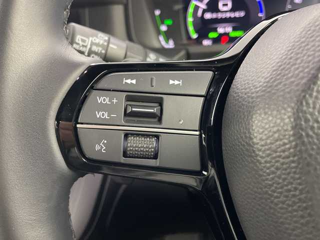 ホンダ ステップワゴン スパーダ eHEV プレミアムライン 群馬県 2023(令5)年 4.7万km クリスタルブラックパール 純正１４型後席モニター　純正１１型ナビ　全周囲カメラ　前後ドラレコ　ＥＴＣ　パワーバックドア　シートヒーター　パドルシフト　追従クルーズコントロール　両側電動スライドドア　ＬＥＤヘッドライト　禁煙車