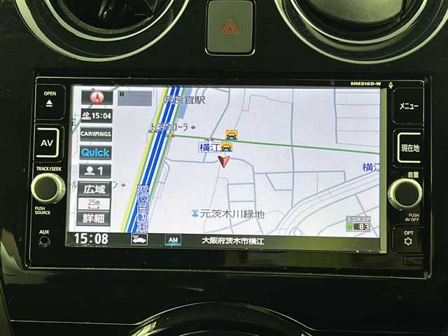 日産 ノート e－パワー メダリスト 大阪府 2017(平29)年 6.5万km ブリリアントホワイトパール 純正SDナビ/【フルセグTV/Bluetooth/CD/DVD/USB/FM/AM】/アラウンドビューモニター/エマージェンシーブレーキ/レーンキープアラート/前後コーナーセンサー/LEDヘッドライト/オートライト/半革シート/純正15インチAW/純正フロアマット/ドアバイザー/スマートキー/プッシュスタート