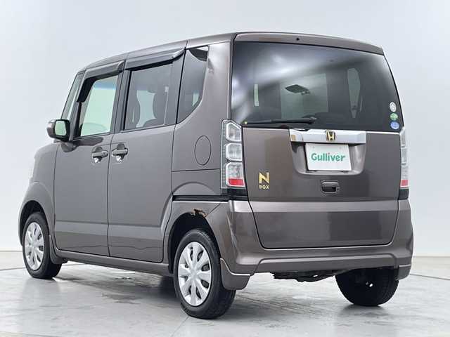 ホンダ Ｎ ＢＯＸ G Lパッケージ 道央・札幌 2013(平25)年 14.8万km プレミアムブロンズパール ・4WD/・社外SDナビ/・フルセグTV/BT/CB/DVD）/・片側パワースライドドア/・横滑り防止機能/・ミラーヒーター/・