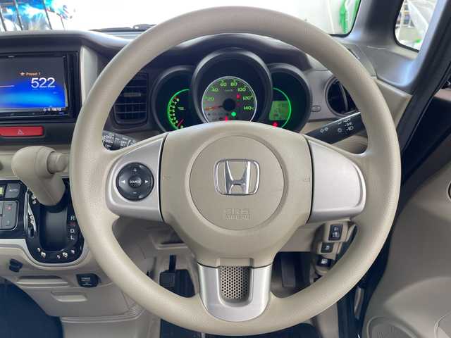 ホンダ Ｎ ＢＯＸ G Lパッケージ 道央・札幌 2013(平25)年 14.8万km プレミアムブロンズパール ・4WD/・社外SDナビ/・フルセグTV/BT/CB/DVD）/・片側パワースライドドア/・横滑り防止機能/・ミラーヒーター/・