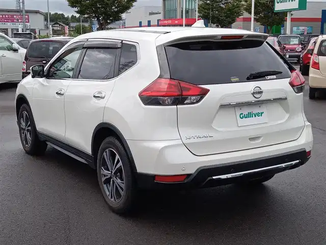 日産 エクストレイル 20Xi 福井県 2019(令1)年 3.8万km ブリリアントホワイトパール 衝突被害軽減システム/プロパイロット/純正9インチメーカーナビ（MM318D-L）/・（フルセグTV/CD/DVD/Bluetooth）/アラウンドビューモニター/デジタルインナーミラー/前後ドライブレコーダー/ETC/全席シートヒーター/オートブレーキホールド/パワーバックドア/純正フロアマット/スマートキー
