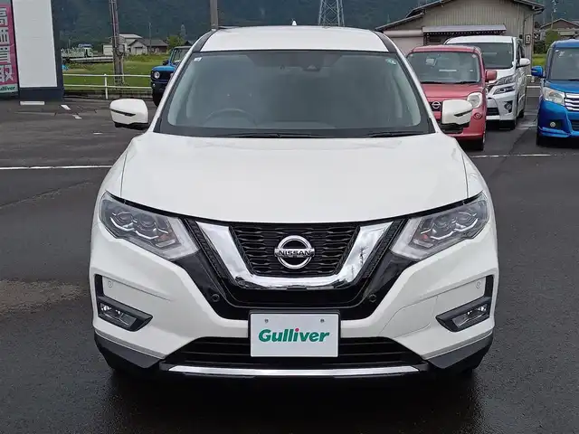日産 エクストレイル 20Xi 福井県 2019(令1)年 3.8万km ブリリアントホワイトパール 衝突被害軽減システム/プロパイロット/純正9インチメーカーナビ（MM318D-L）/・（フルセグTV/CD/DVD/Bluetooth）/アラウンドビューモニター/デジタルインナーミラー/前後ドライブレコーダー/ETC/全席シートヒーター/オートブレーキホールド/パワーバックドア/純正フロアマット/スマートキー