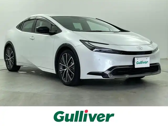 トヨタ プリウス Z 福井県 2023(令5)年 1.9万km プラチナホワイトパールマイカ 純正ナビ/Toyota Safety Sense/・プリクラッシュセーフティ/・レーンディパーチャーアラート/・レーダークルーズコントロール/ワイヤレス充電/パワーバックドア/電動パーキングブレーキ/ETC2.0/エアシート/シートヒーター/ステアリングヒーター/運転席パワーシート